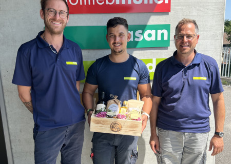 10 Jahre Firmentreue...
